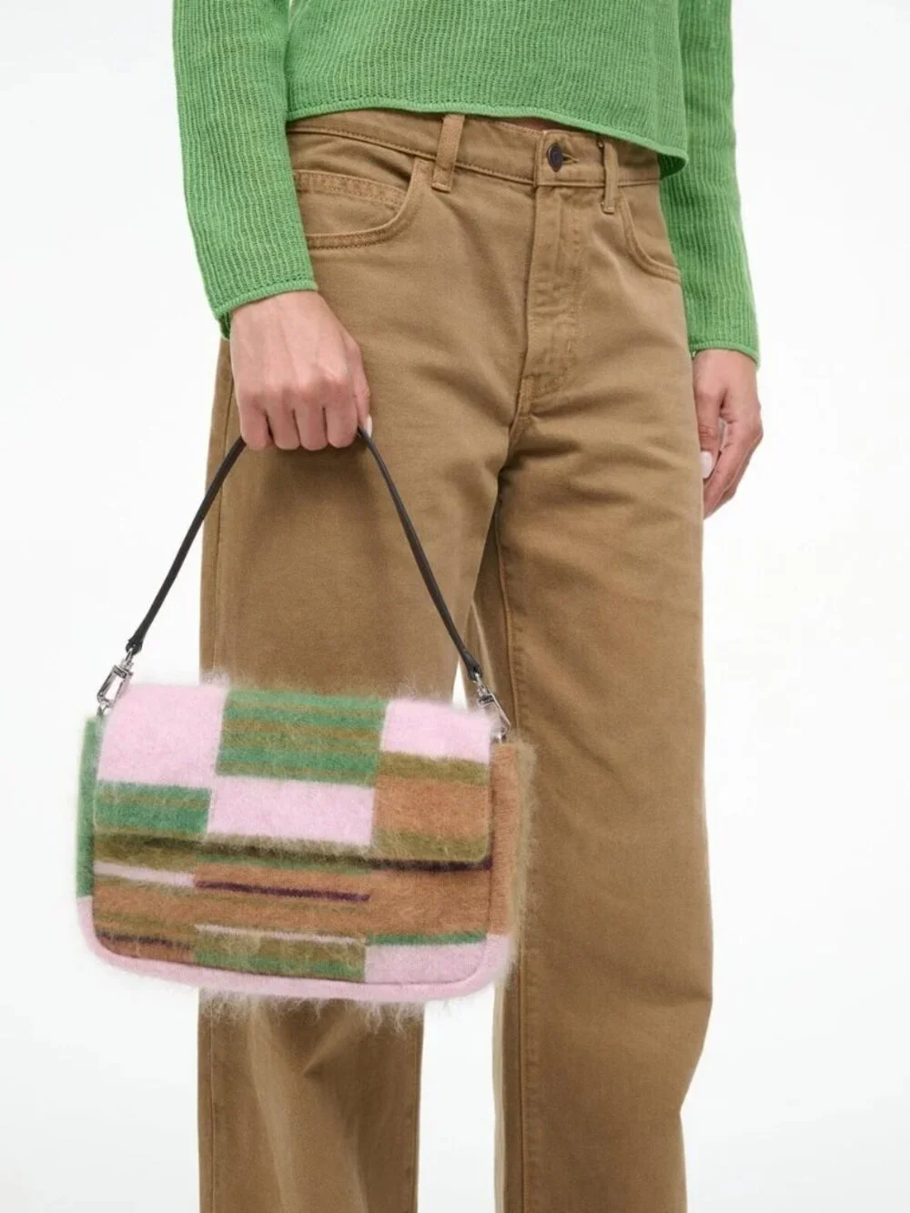 Staud Timmy Shoulder Bag in Pixel